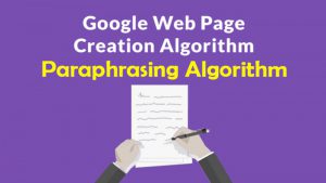 paraphrasing algorithm