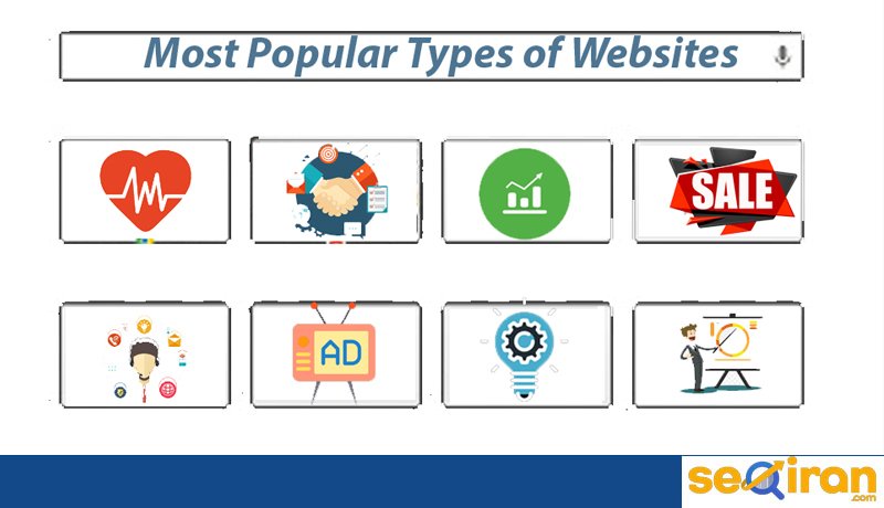 انواع سایت
