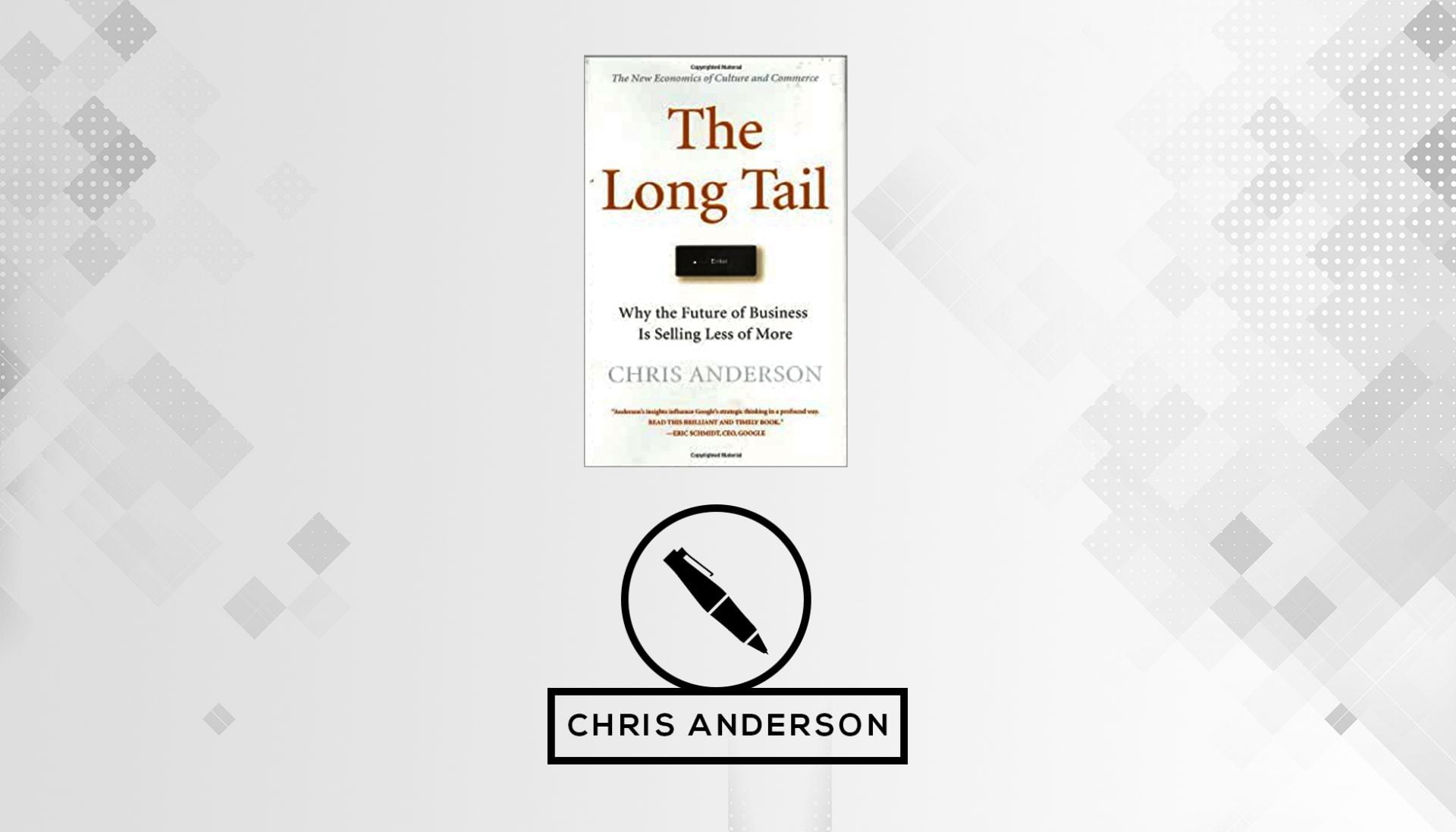 بهترین کتاب سئو the long Tail نویسنده:  chris Anderson