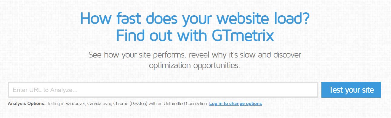 آموزش (GTmetrix (Test your site