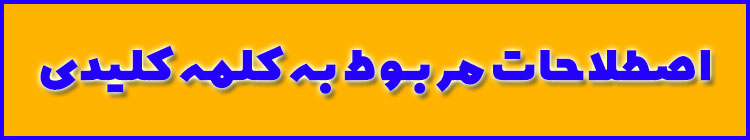 اصطلاحات کلمه کلیدی